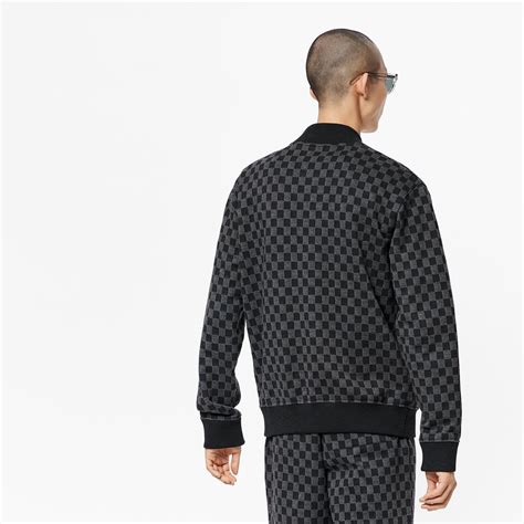 bomber lv|Damier Jacquard Zip.